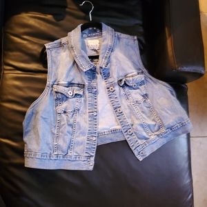 Torrid Denim Vest Jacket